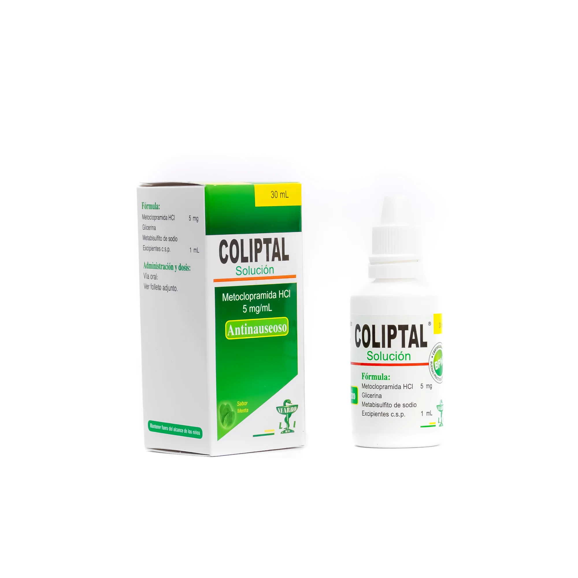 Coliptal Metoclopramida 5Mg/Ml Gota X 30Ml - Image 3
